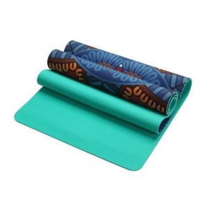 مت یوگا و پیلاتس TPE مخملی سوده Suede