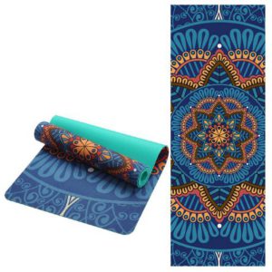 مت یوگا و پیلاتس TPE مخملی سوده Suede